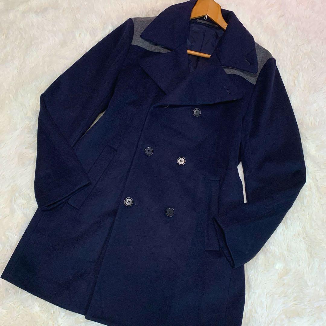 専用♡XL2◆Paul Smith【襟裏切替＆ジップデザイン/チェスターコート】