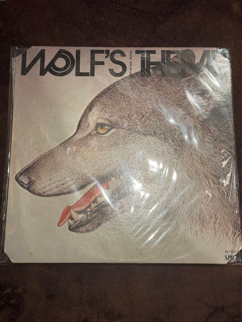 見本盤　レコード LP 和ジャズ JAZZ 中村誠一 ウルフのテーマ