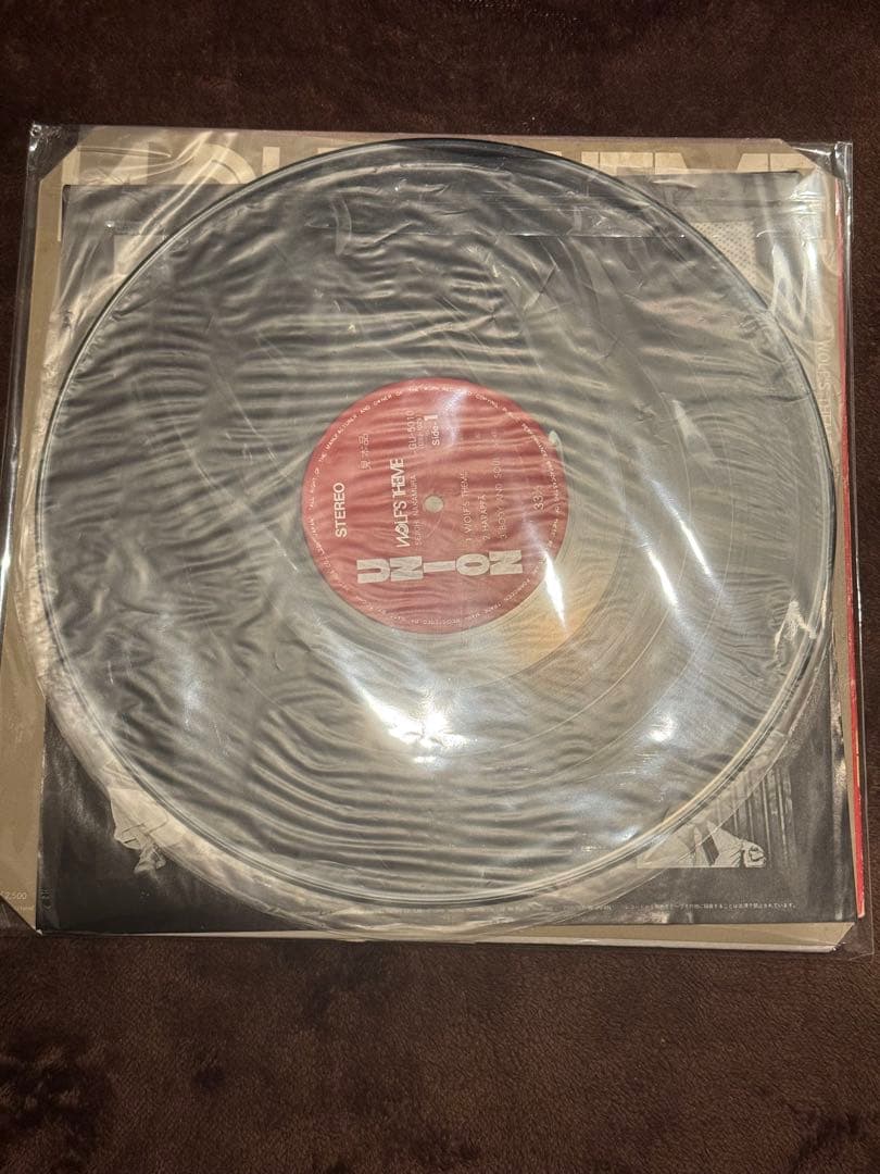 見本盤　レコード LP 和ジャズ JAZZ 中村誠一 ウルフのテーマ