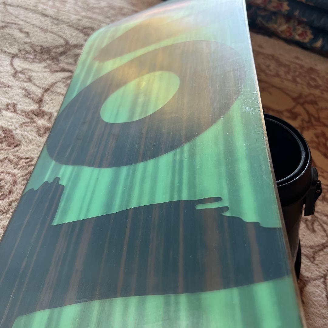 良品 BURTON CUSTOM FV 148cm バイン付 スノーボードセット