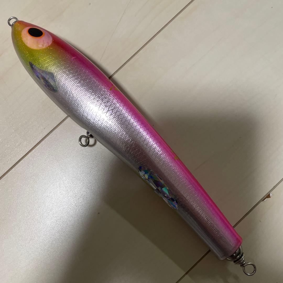 貝田ルアー　ツイスター F4 マグロ　ヒラマサ　青物