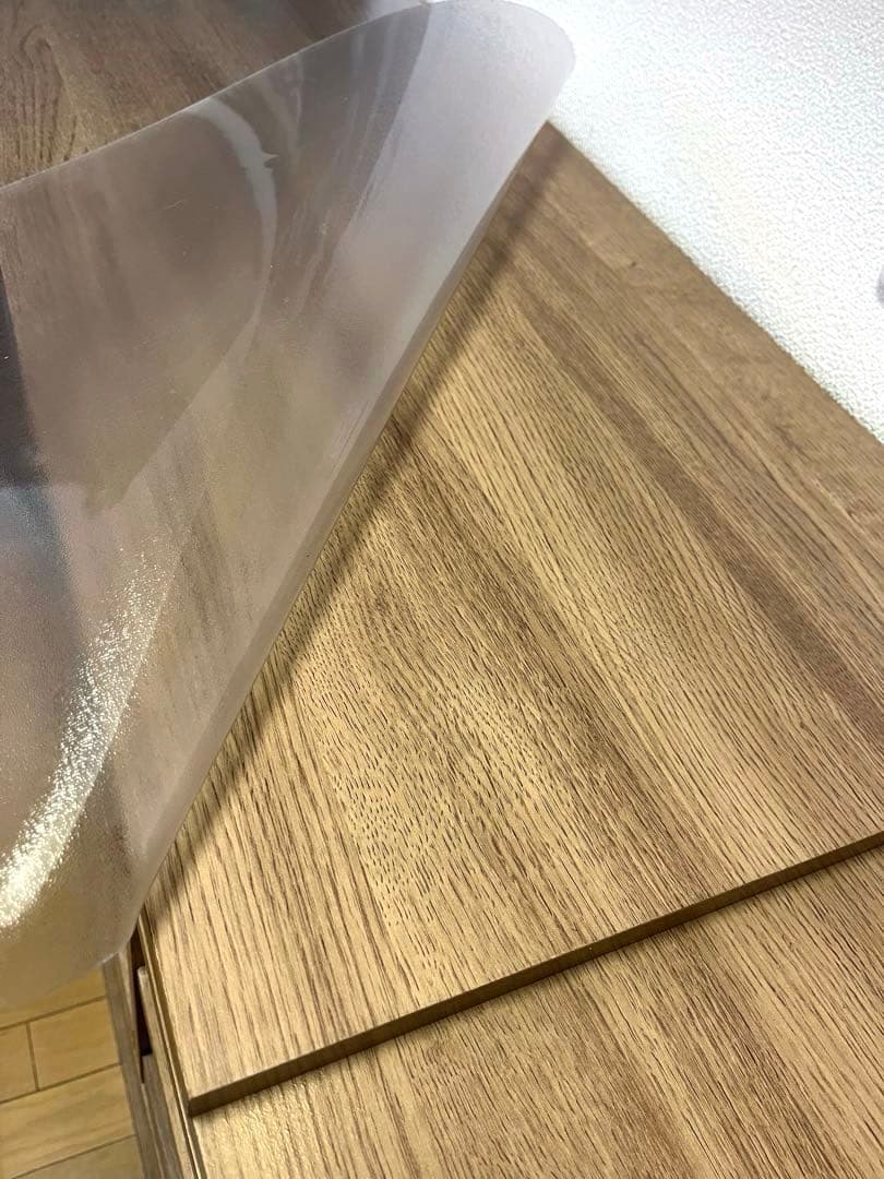 LOWYA 伸縮式キッチンカウンター 食器棚 木目調