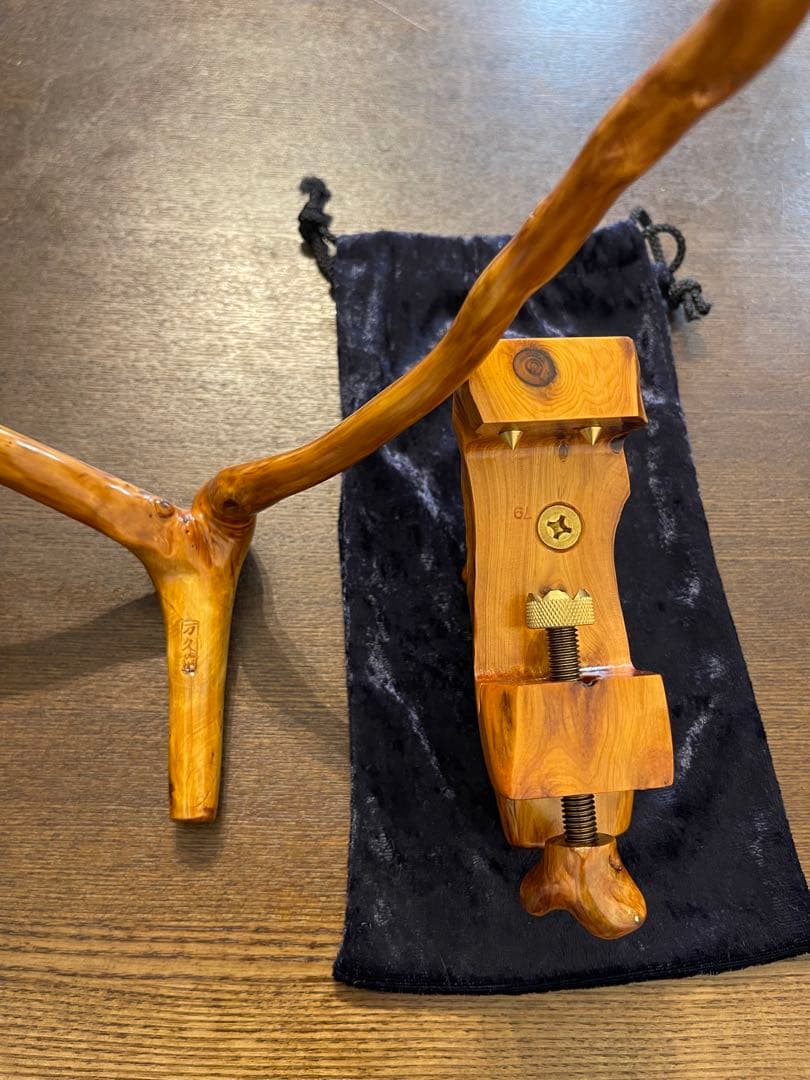 日*1様 【新品未使用品、中古美品】【⭐︎希少⭐︎杜松玉置万力】万久作の玉置【極