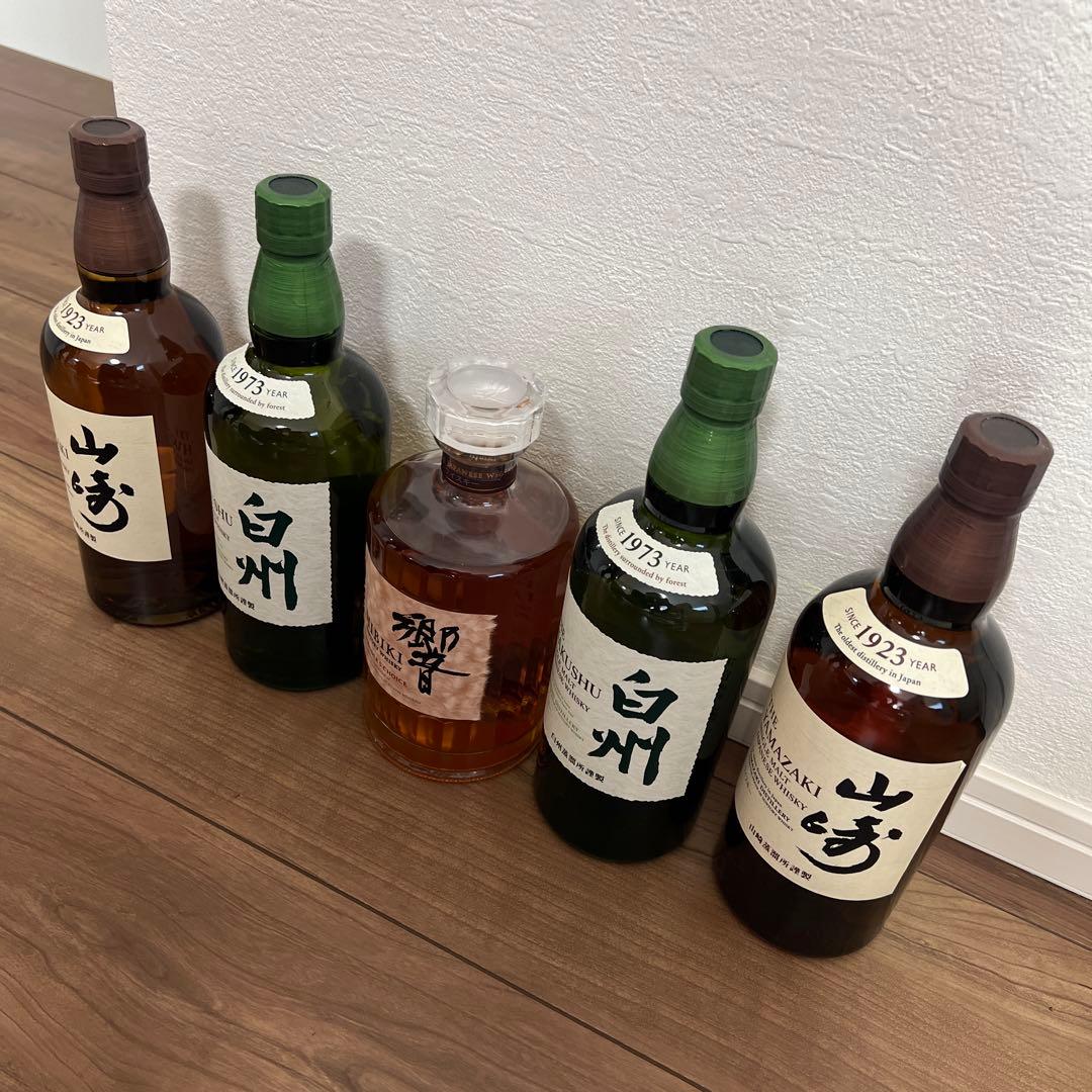 ⭐︎未開封⭐︎サントリーウイスキー5本セット