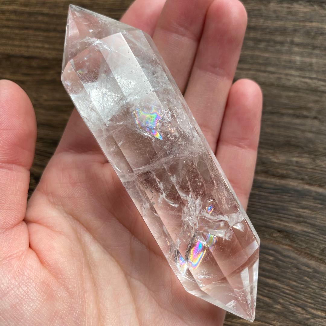 レムリアンシード　ヴォーゲルワンド　虹入り　ブラジル　バイーア産　118g