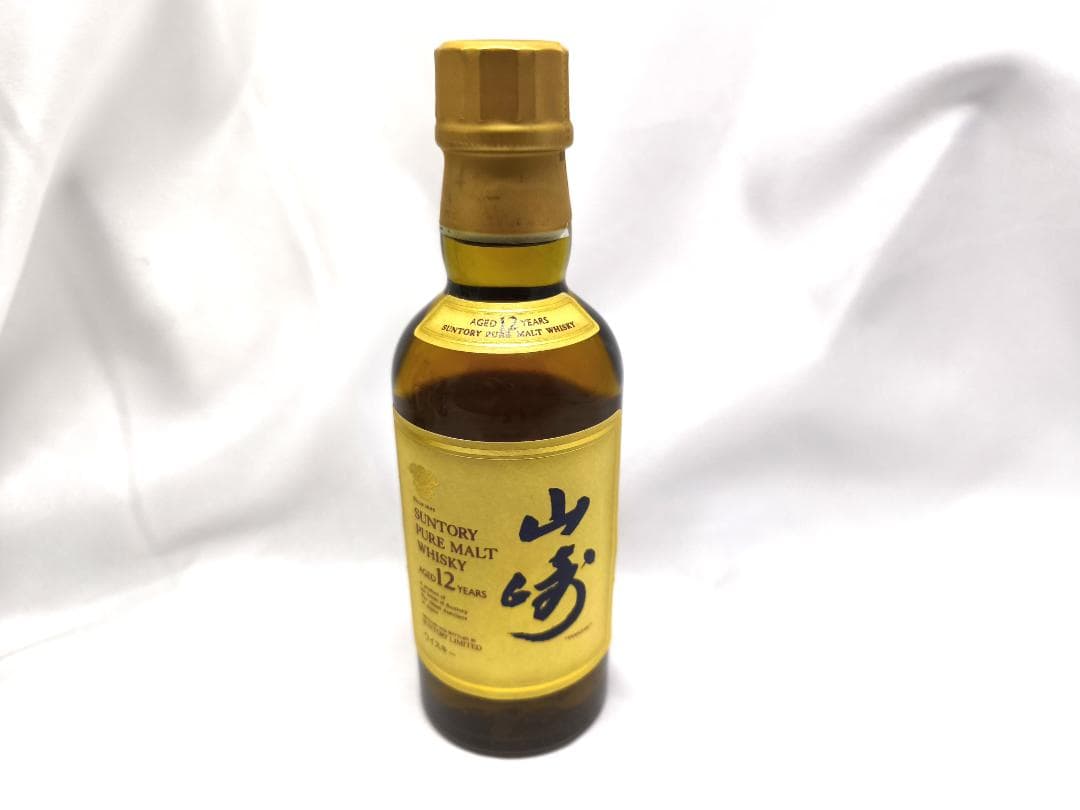 サントリー 山崎 12年 ピュアモルト 180ml ウイスキー 未開栓