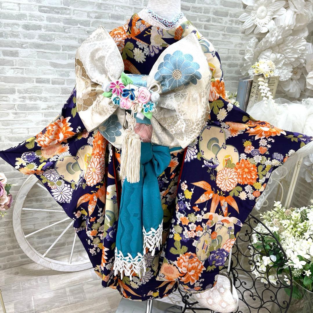 アンティーク七五三着物セット★7歳用