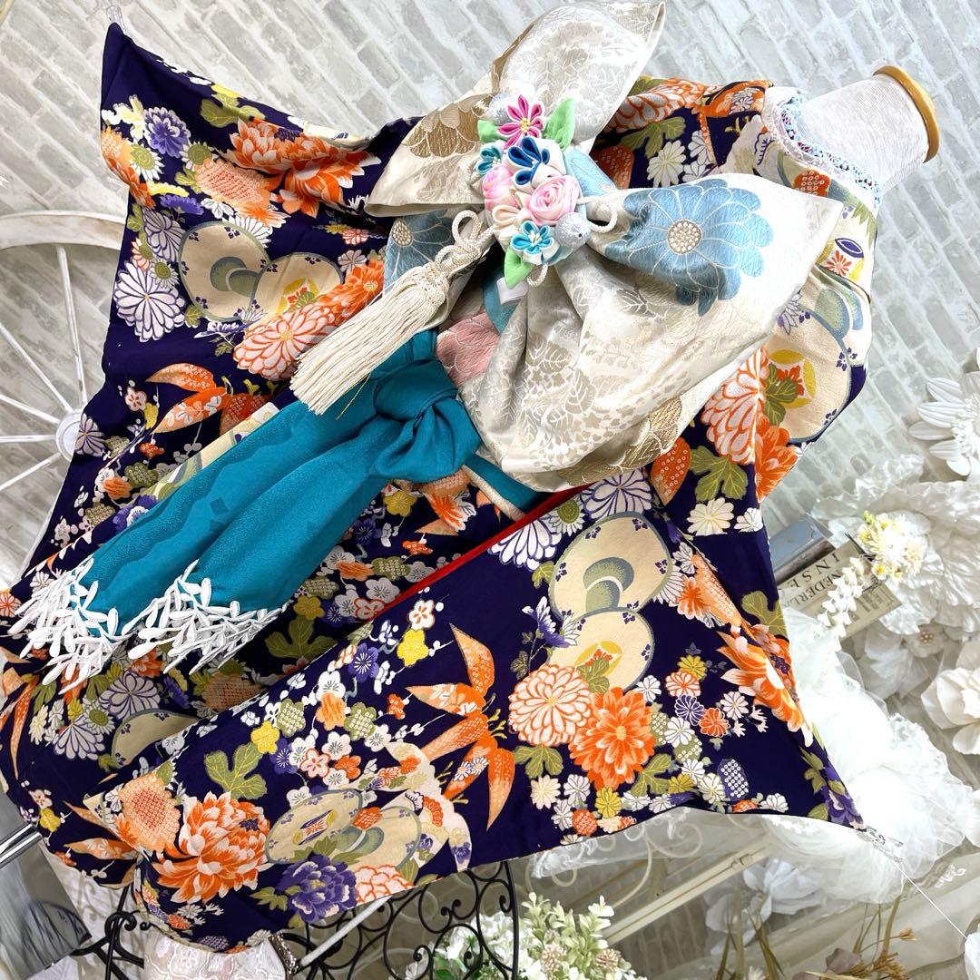 アンティーク七五三着物セット★7歳用