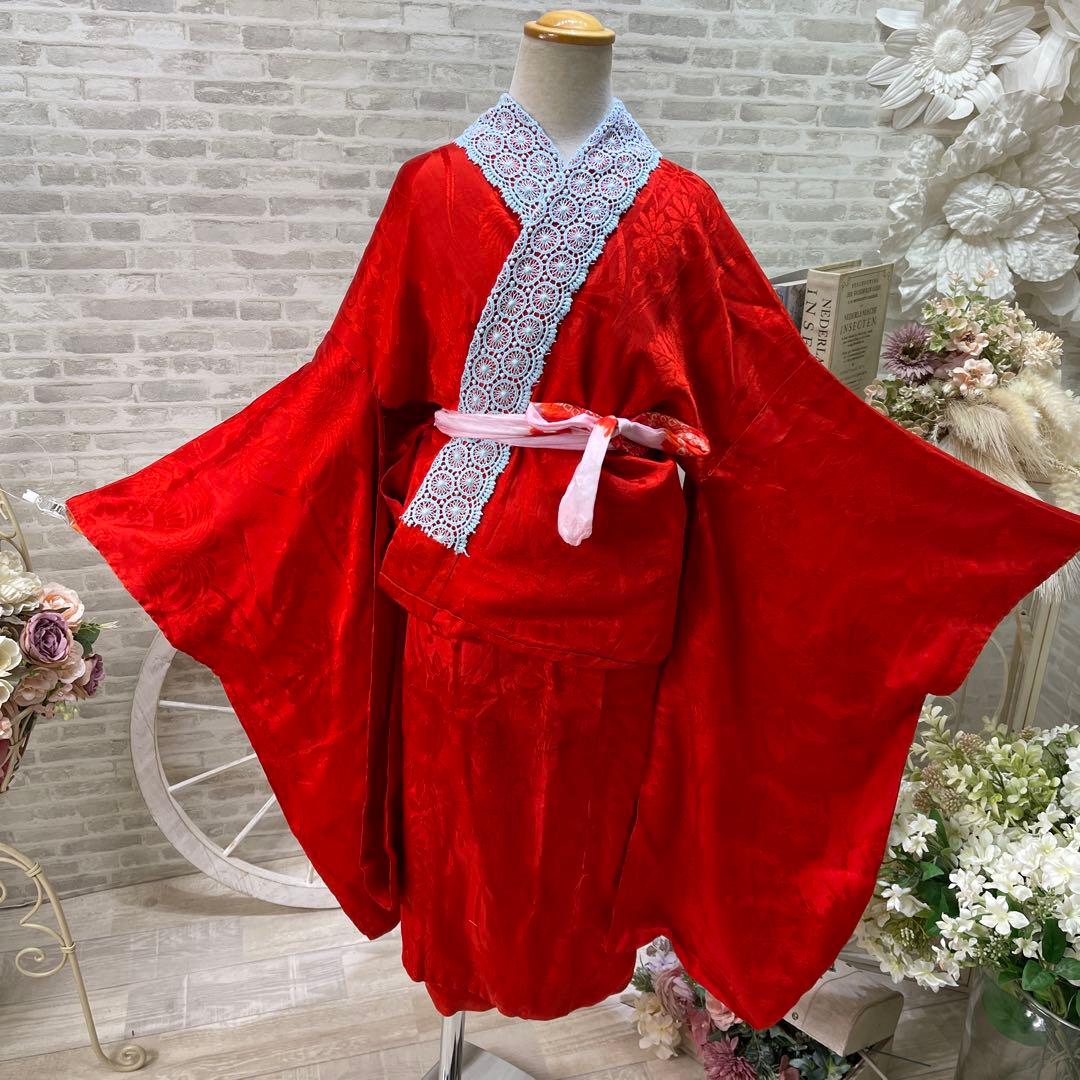 アンティーク七五三着物セット★7歳用