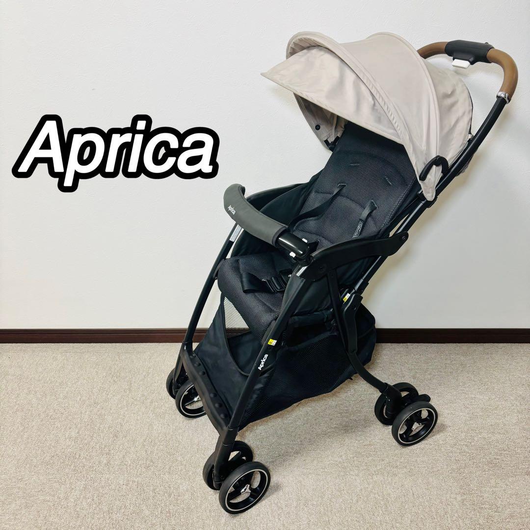 aprica アップリカ　マジカルエアーフリー　B レザー　美品　2183521