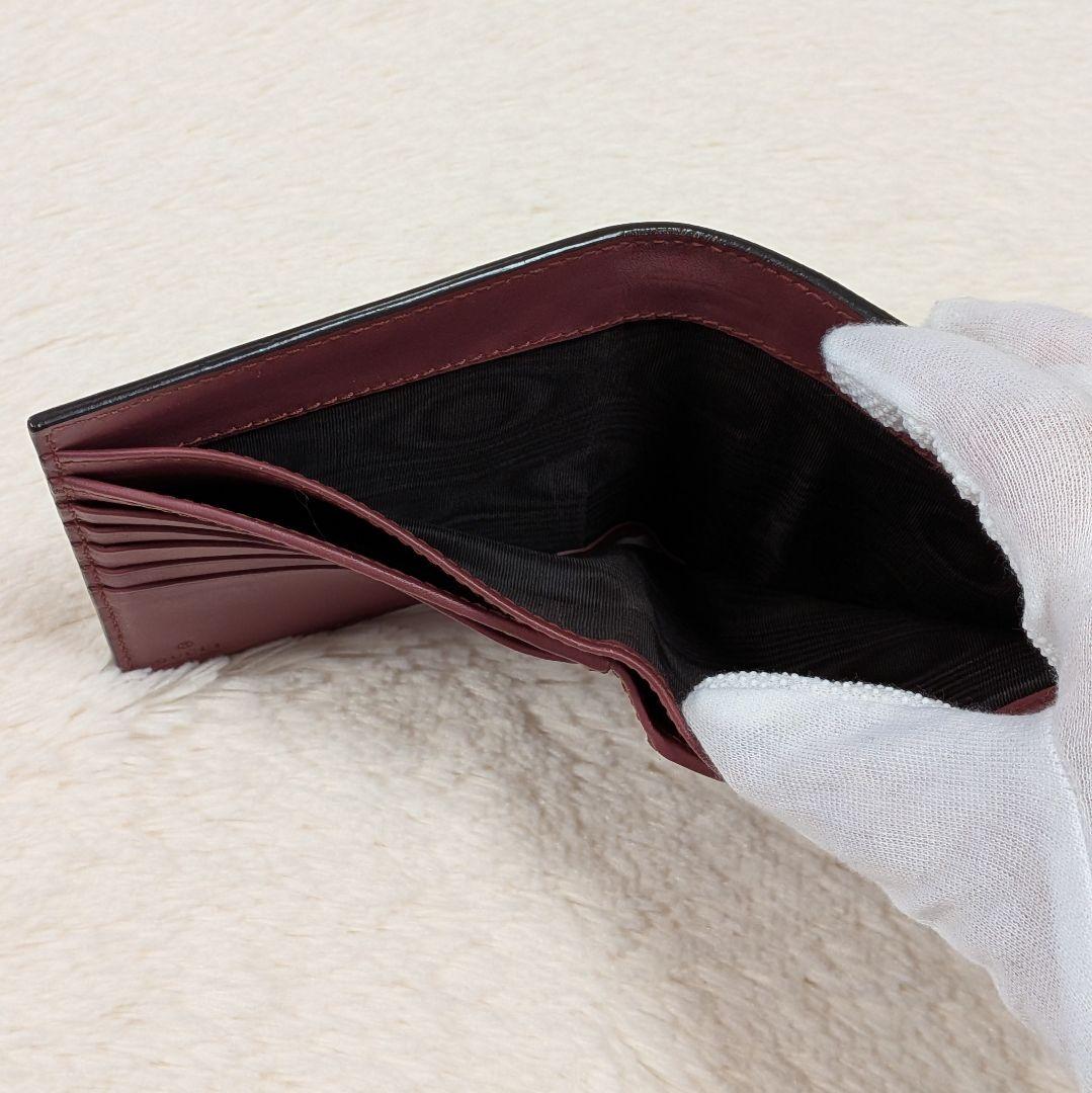 極美品✨️グッチ 二つ折り財布 GGブルームス GGスプリーム Wホック 箱あり