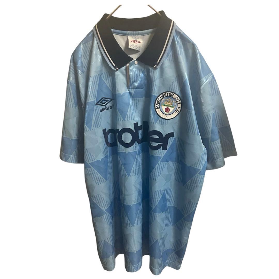 【激レア】90s umbro Manchester city ユニフォーム