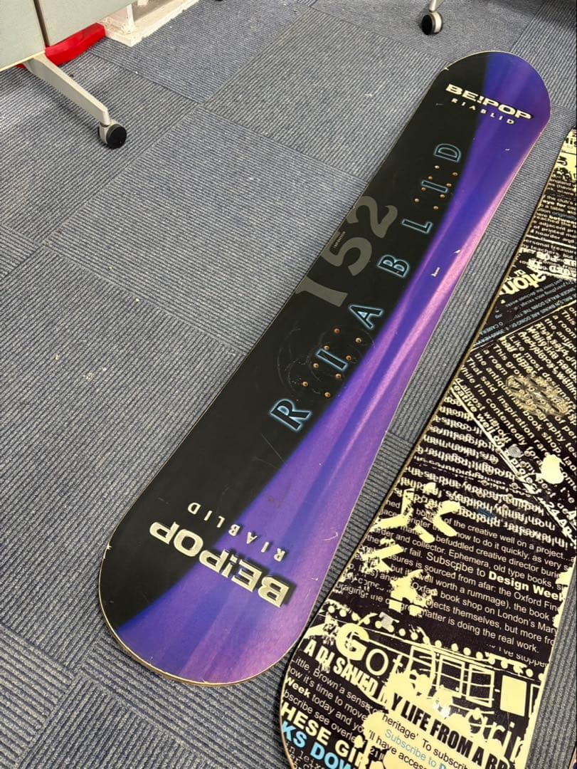 スノーボード まとめ売り スノボ BE!POP RICE28 burton 他