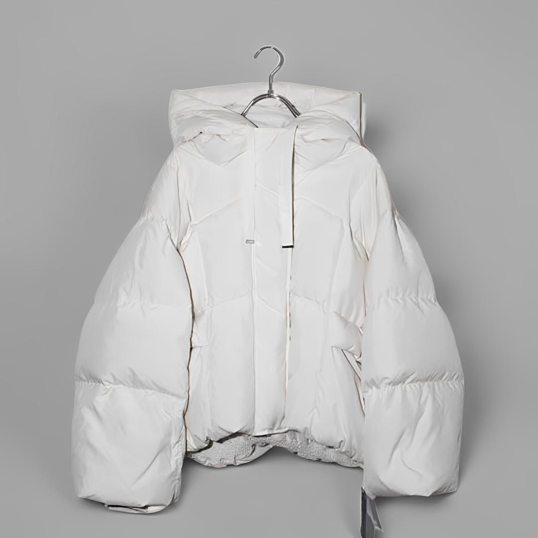 未使用品 FRAY I.D フレイアイディー フードショートダウン ジャケット