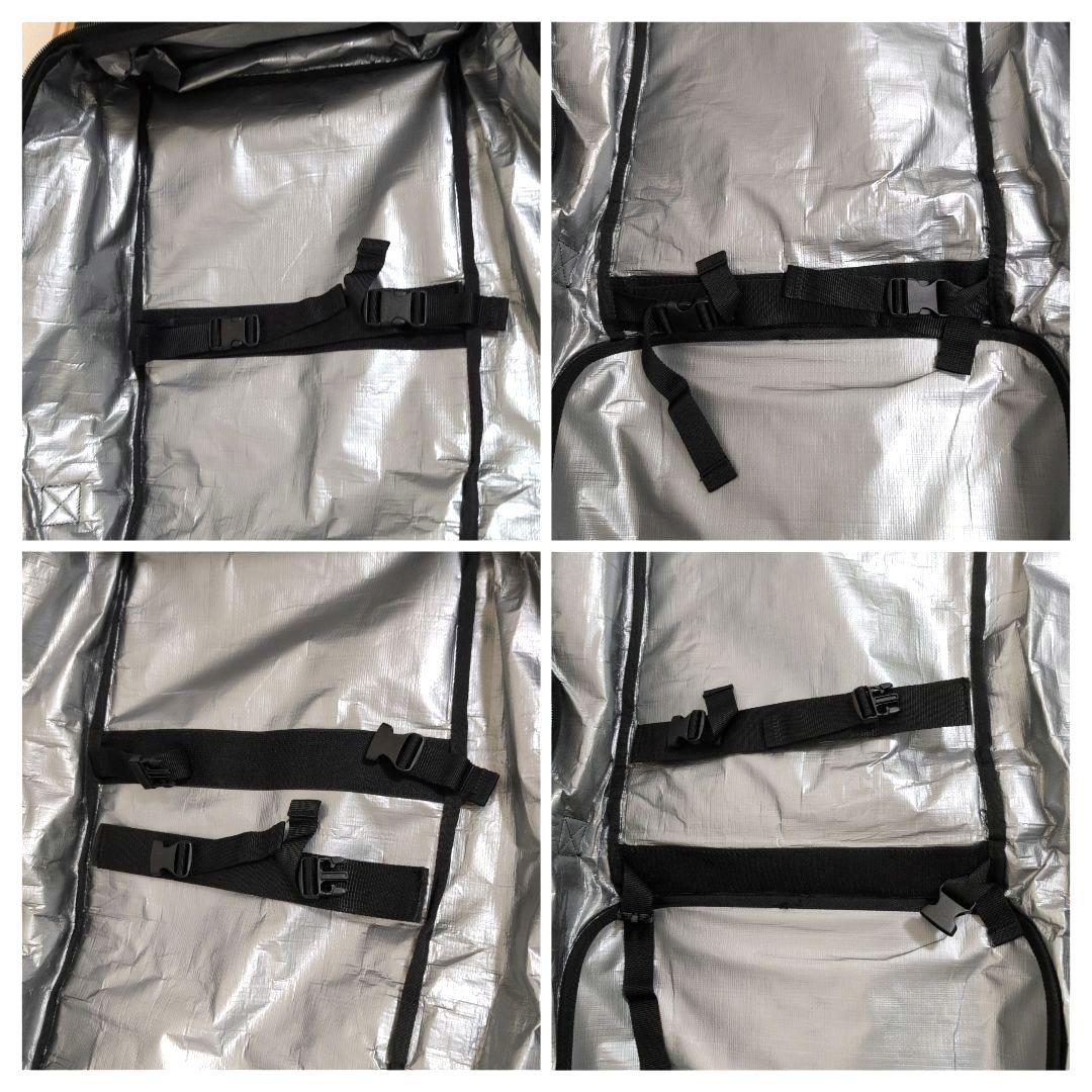 【極美品】スノーボードバッグ キャスター付き 伸縮可能 165-177cm 対応