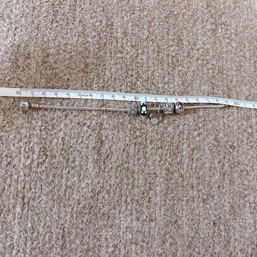 PANDORA ディズニー限定 パンドラ チャームブレスレット シルバー