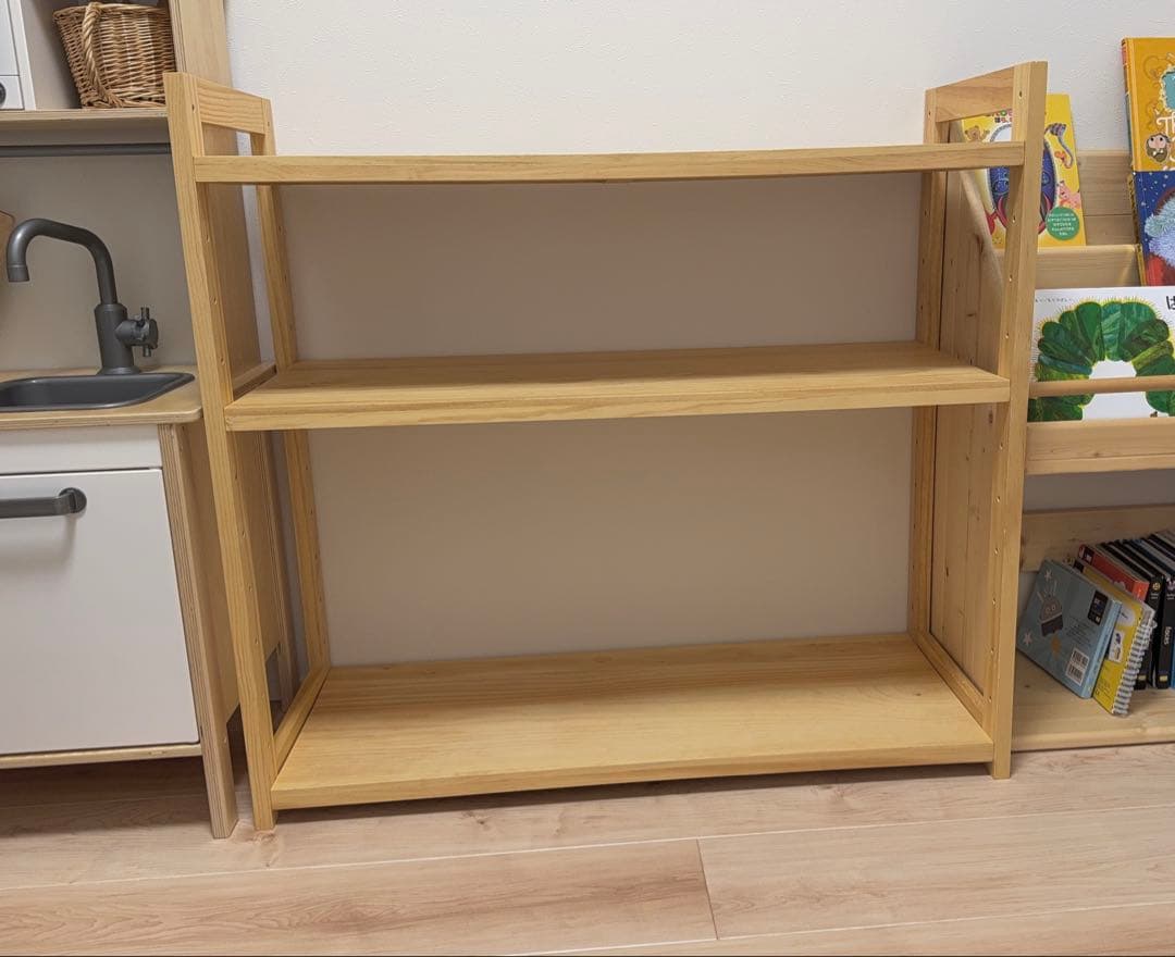 ウッドラック　パイン材　3段