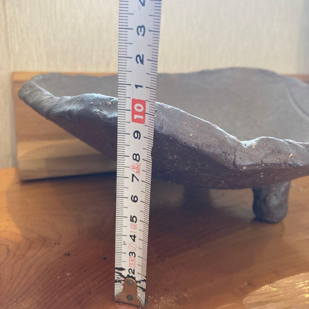 【備前焼】未使用 大皿 果物鉢