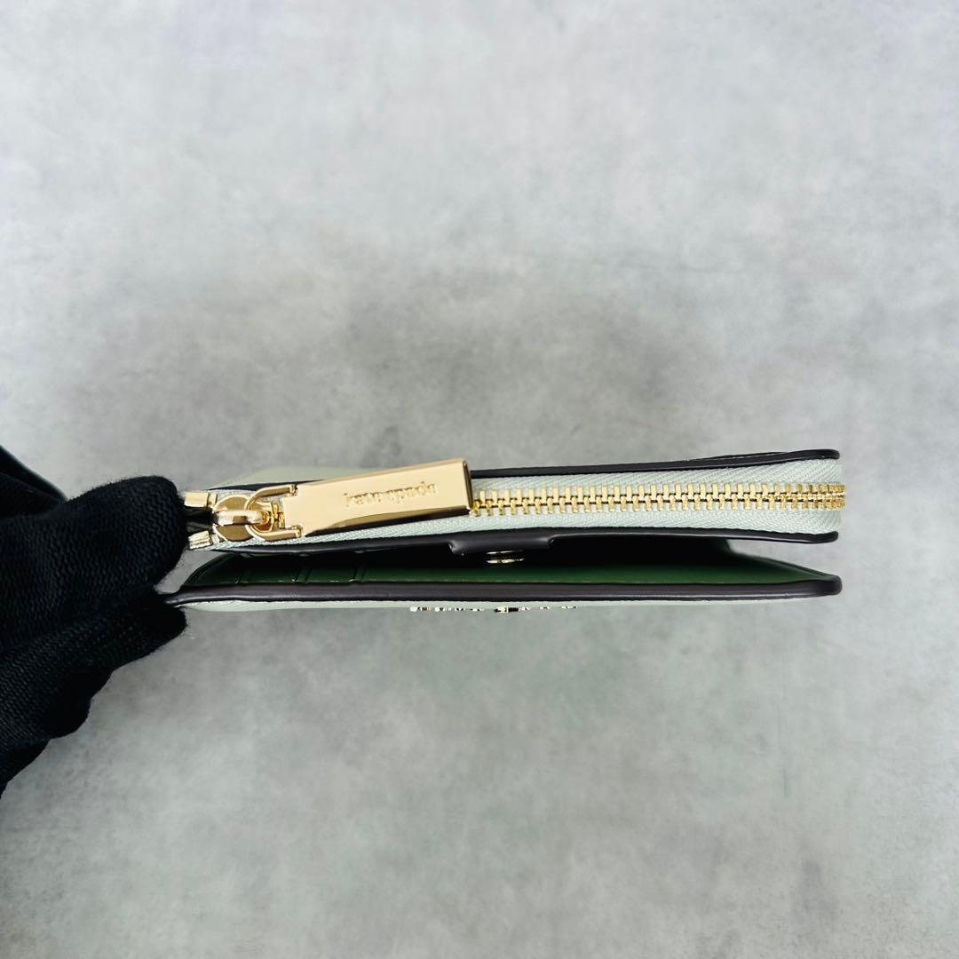 ケイトスペード マディソン フォレスト ブルーム アップリケ ウォレット