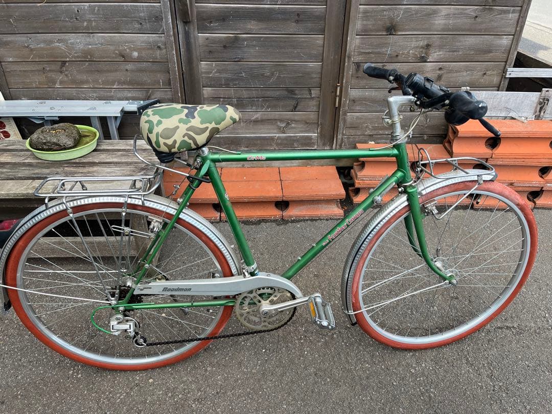 珍品フジ自転車 フジ自転車、レトロフジ自転車 フジロードマン、フジフェザーコンポ