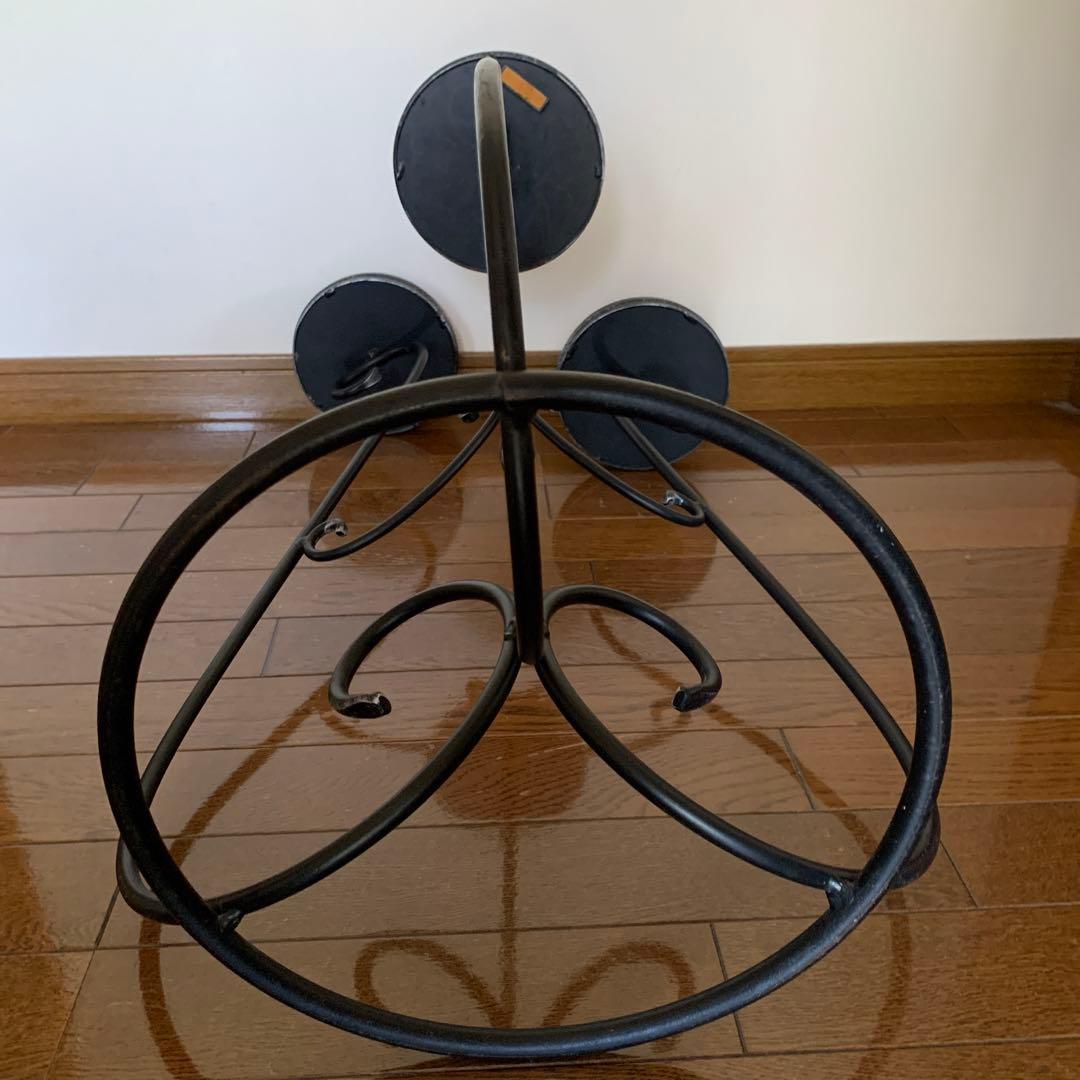 ヴィンテージ　アイアン製　花台