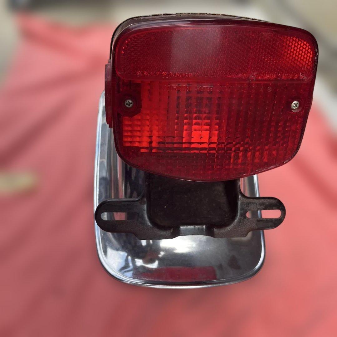 KZ900 Z1 Z2 純正　リアフェンダー　テールランプ付き　ヤレ　20