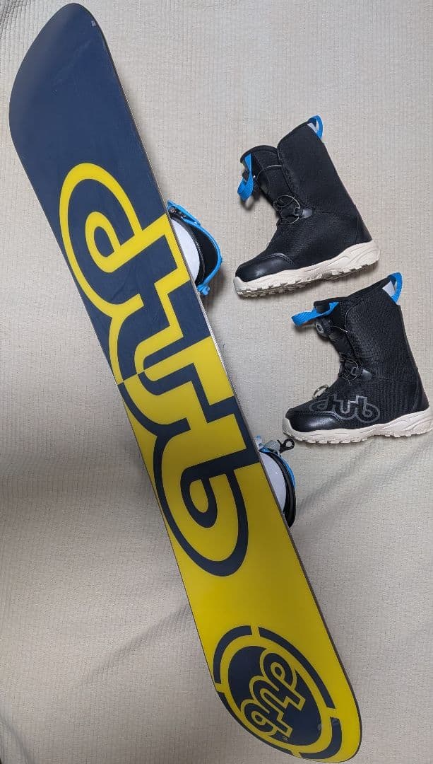 dubボード110cm & ブーツ19.5cmセット