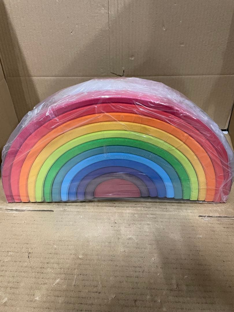 グリム　GRIMM'S インテリア高さ18×幅38×奥行7cm 虹色トンネル特大