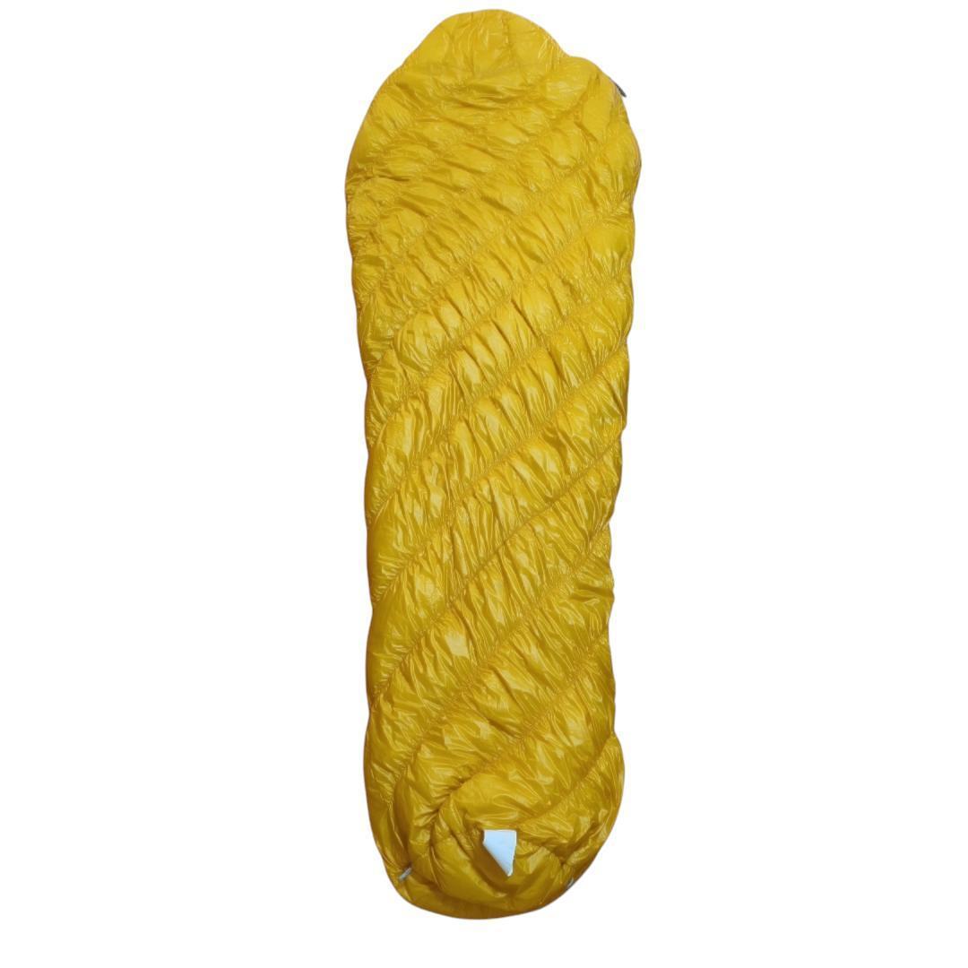 【美品】mont-bell ダウンハガー 800 ♯2 ロング イエロー