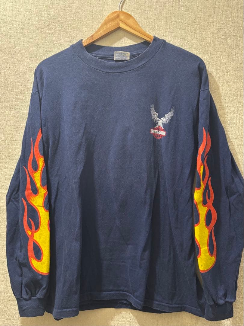 90s グレートフルダビッドソン　ハーレー　ロングT