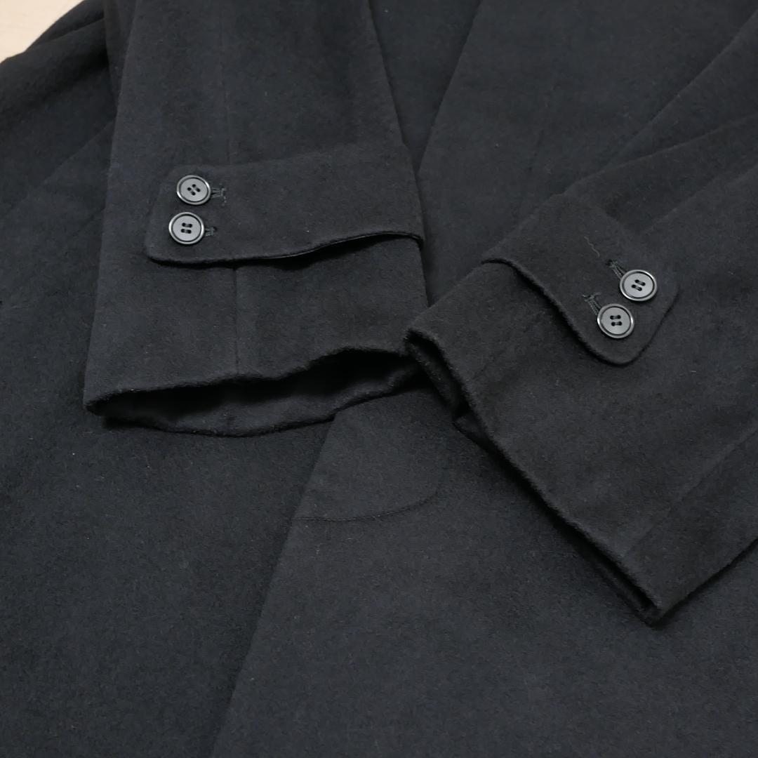 美品【カシミヤ100%】ロングコート 大きいサイズ 比翼 チェザーレガッティ52