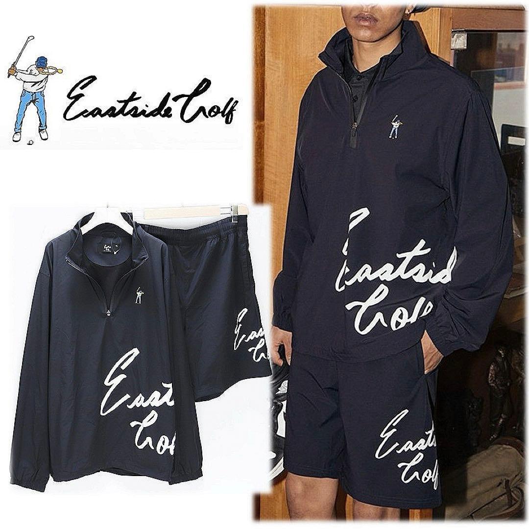 《イーストサイド ゴルフ》新品 ウィンドブレイカー＋パンツ XL(W88~96)