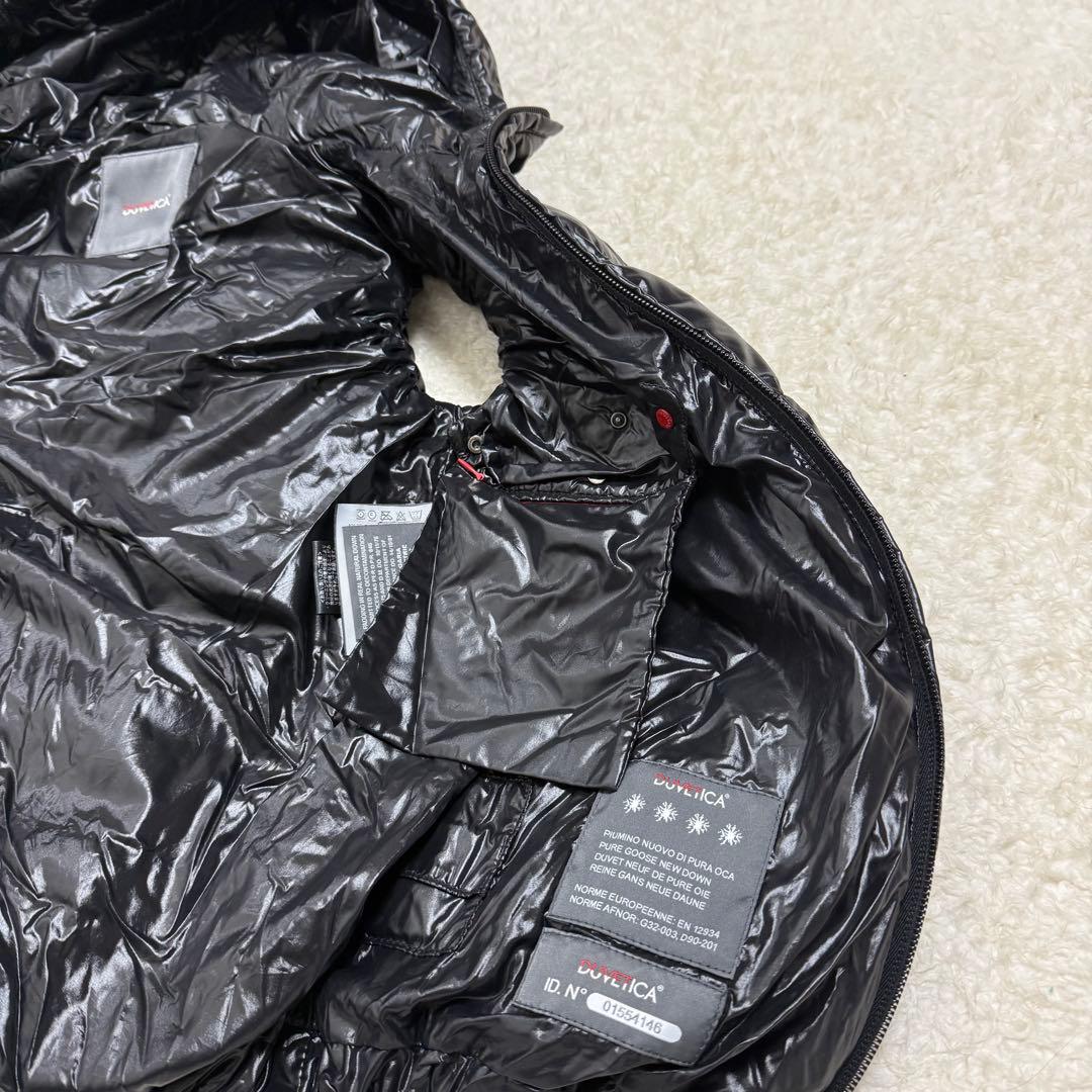 DUVETICA デュベティカ ダウンベスト ブラック 38サイズ