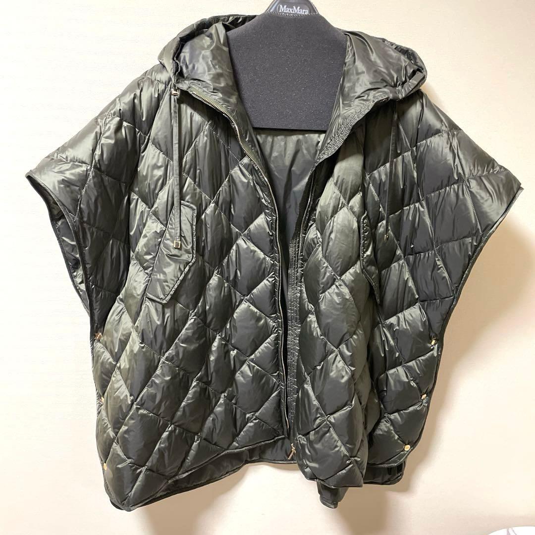 【25日まで2万円引き‼️】美品MAXMARA TheCube M ダウンケープ