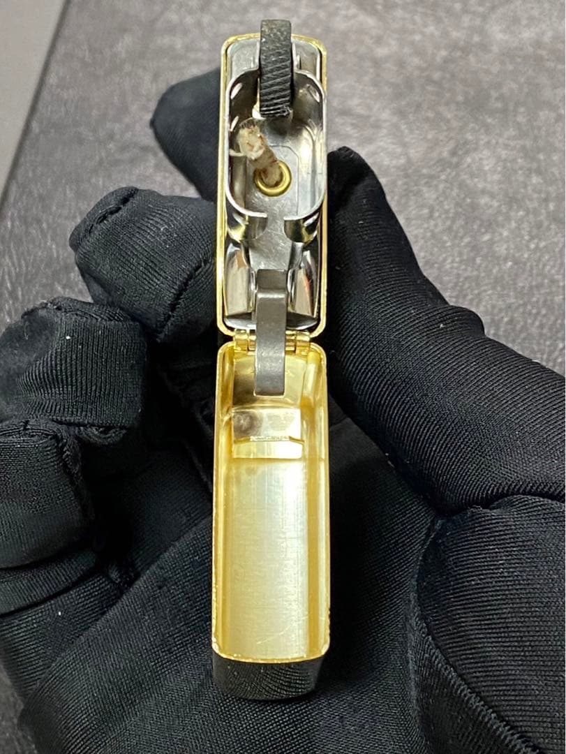 zippo ウィンディ 4面ゴールド 前面ゴールド刻印 2007年製