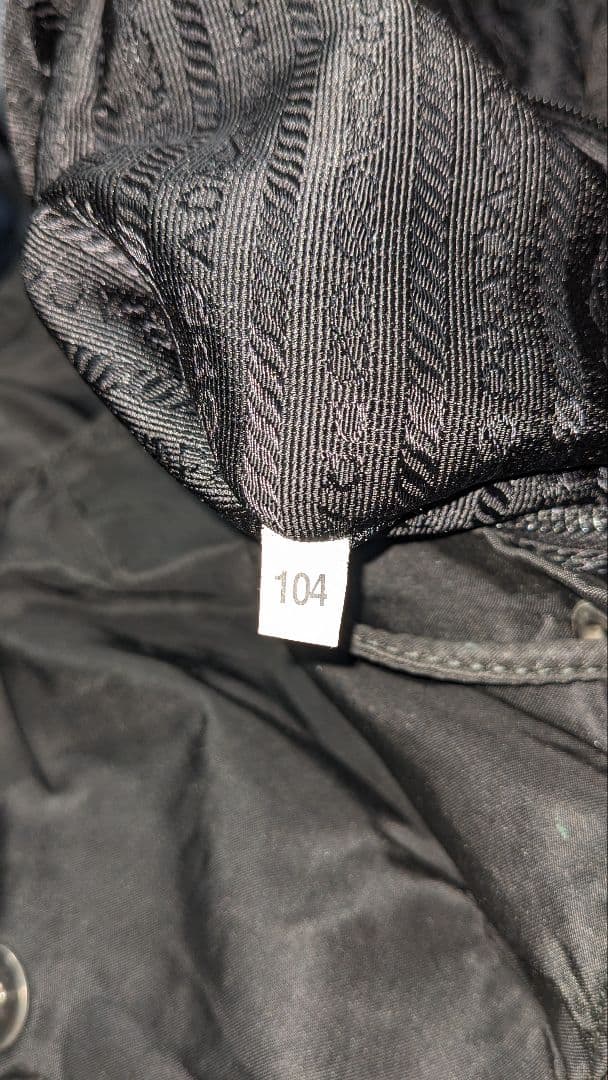 PRADA プラダ テスート ナイロン リュックサック ナイロン×レザー 黒