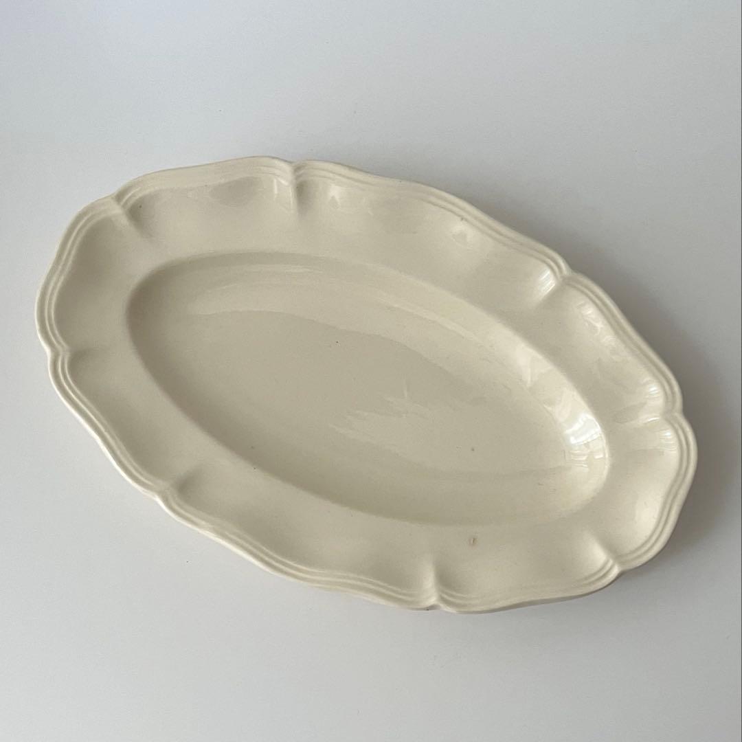 短期出品 美品 サルグミンヌ 花リム ラヴィエ フランスアンティーク