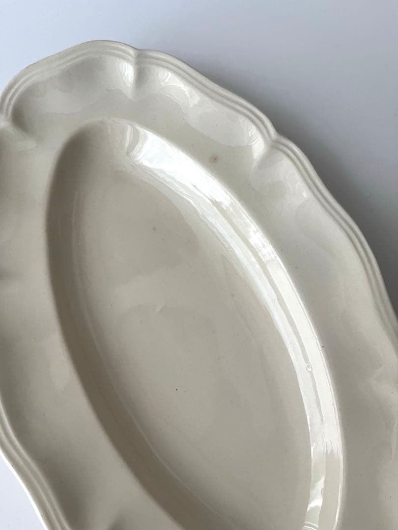 短期出品 美品 サルグミンヌ 花リム ラヴィエ フランスアンティーク