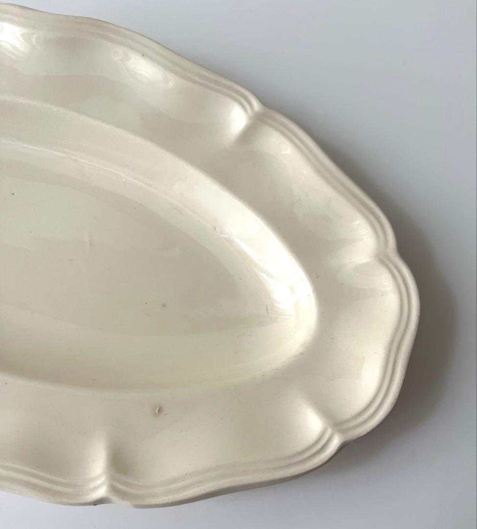 短期出品 美品 サルグミンヌ 花リム ラヴィエ フランスアンティーク