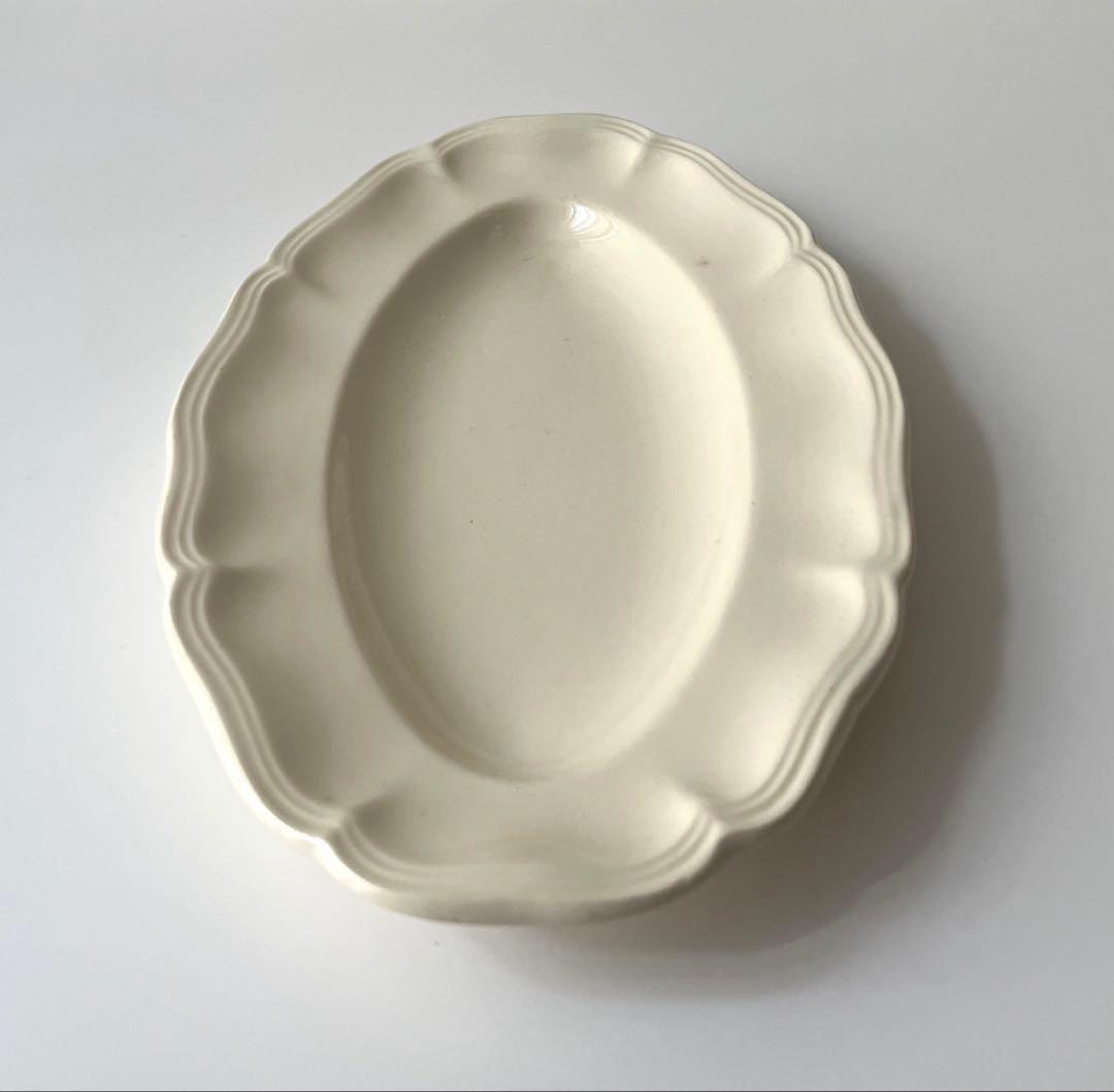 短期出品 美品 サルグミンヌ 花リム ラヴィエ フランスアンティーク