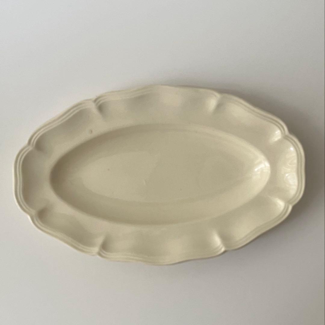 短期出品 美品 サルグミンヌ 花リム ラヴィエ フランスアンティーク