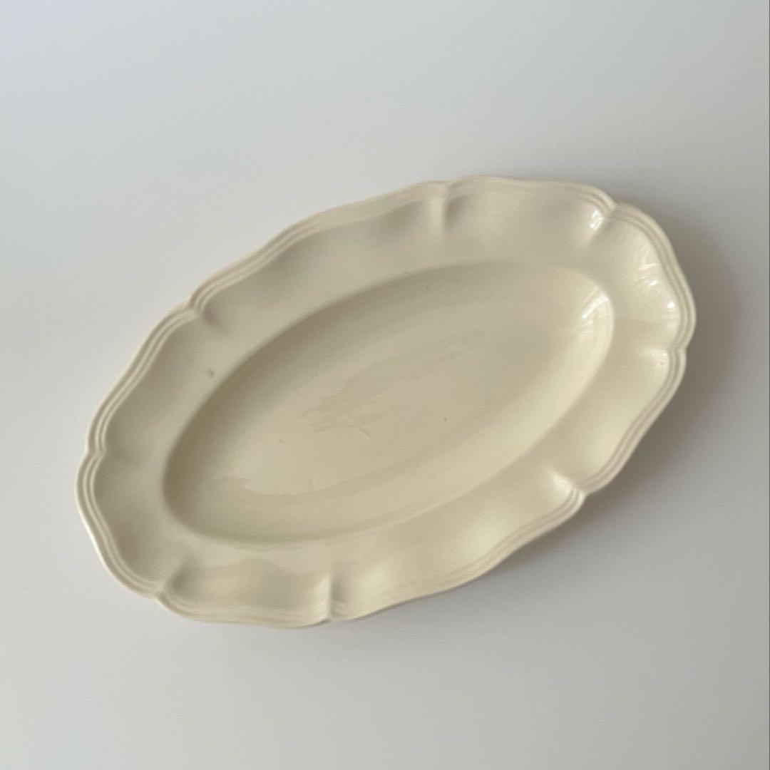 短期出品 美品 サルグミンヌ 花リム ラヴィエ フランスアンティーク