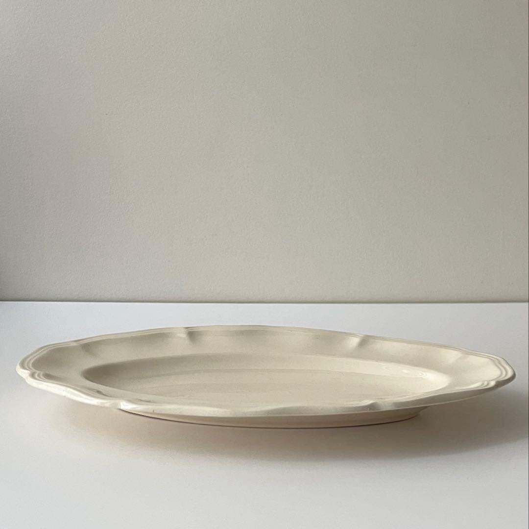 短期出品 美品 サルグミンヌ 花リム ラヴィエ フランスアンティーク