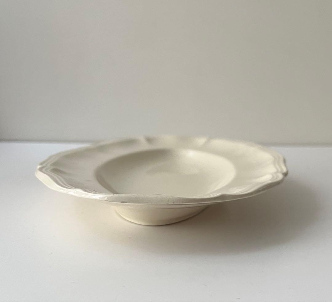 短期出品 美品 サルグミンヌ 花リム ラヴィエ フランスアンティーク