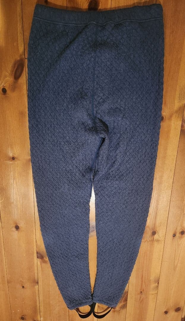 【上下セット】ひだまり　チョモランマ　 紳士長袖ハイネック × 前開きタイツ　M