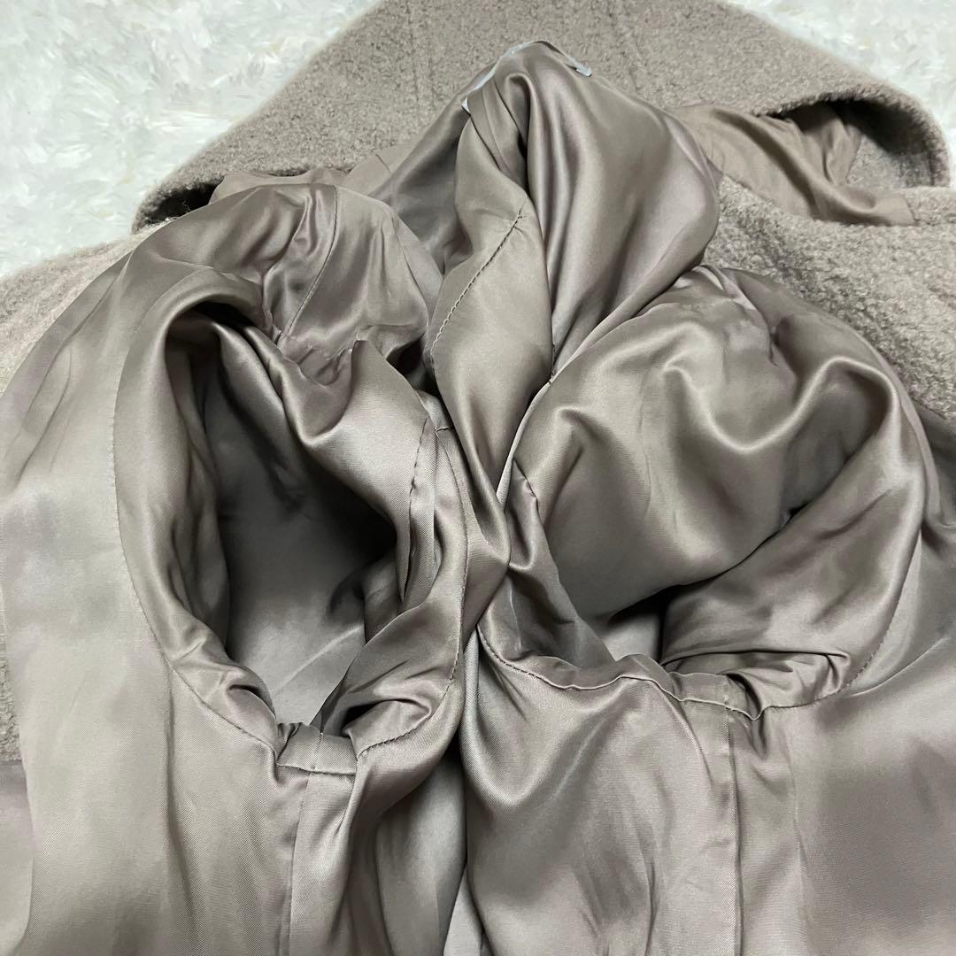 美品 近年モデル セオリーリュクス ダッフルコート グレージュ PONDA