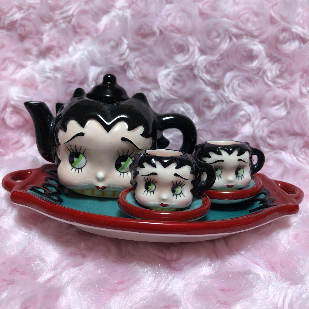 希少☆90s ベティブープ　ミニチュアティーセット