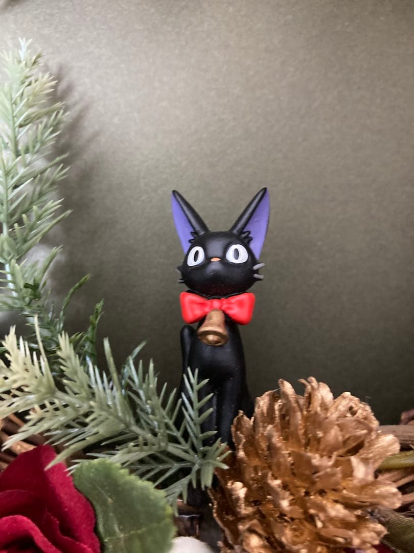 魔女の宅急便 クリスマスリース　ジジのクリスマス　未使用　レア