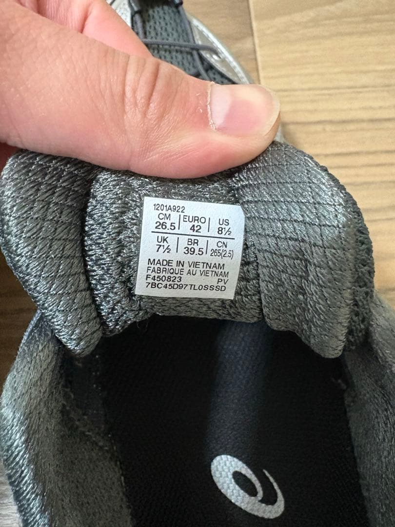 asics UNAFFECTED ゲルカヤノ14 27センチ