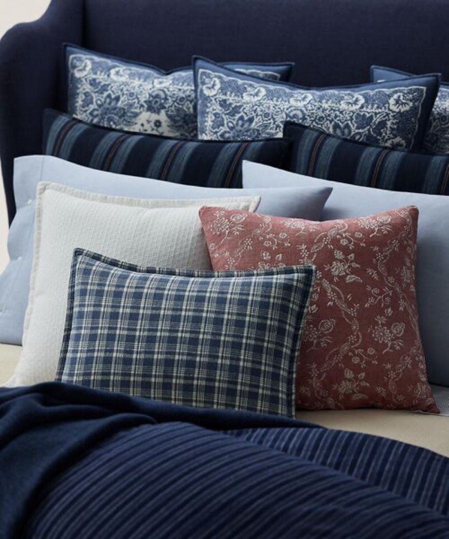 未使用ラルフローレン　シングルコンフォーターカバー&ピロケース2枚セット　バラ